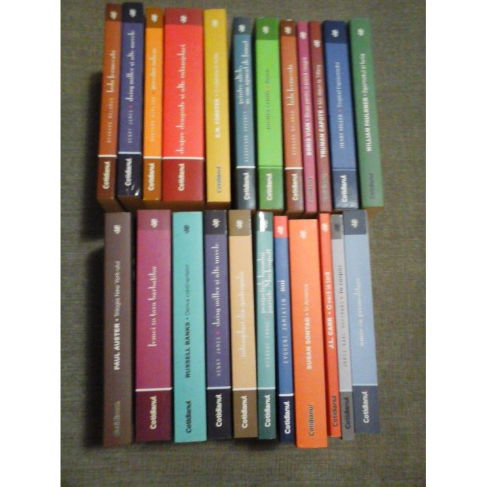   Colectia COTIDIANUL  Editura Univers - 21 romane